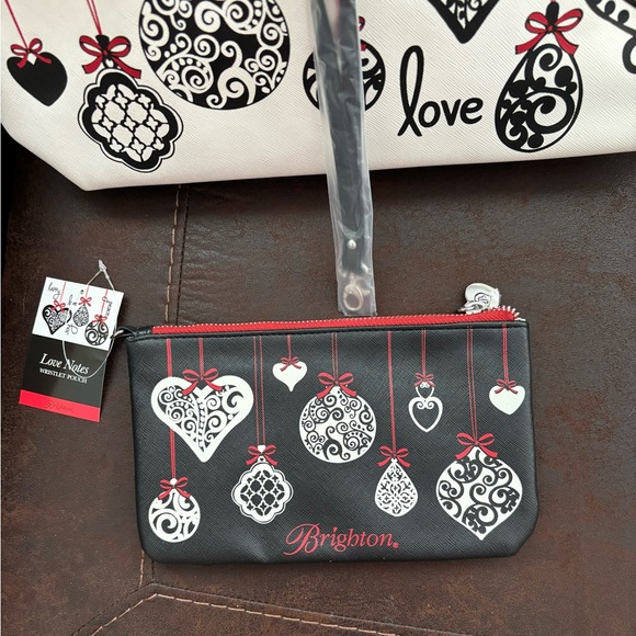 **Brighton, new love, note, tote, and matching wristlet both knew - Picture 6 of 11